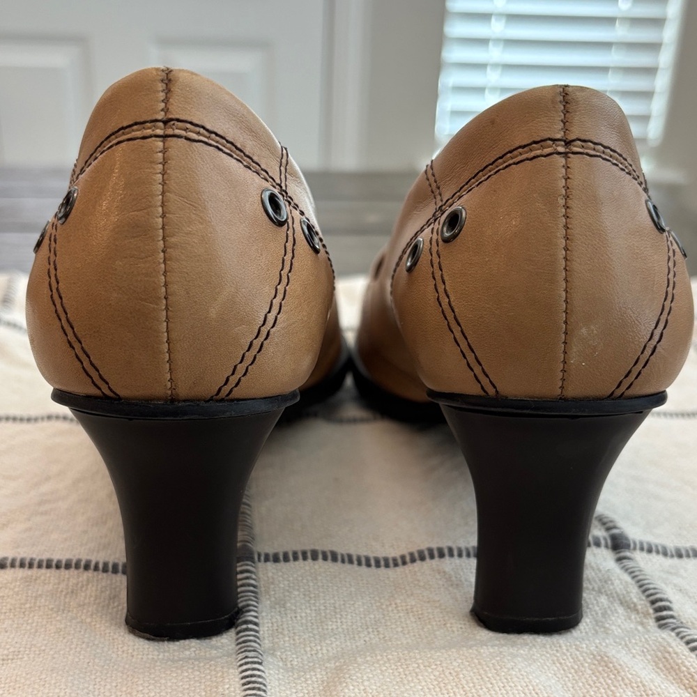 Vintage 90’s Chunky Nine West Heels Size 8.5 - Picture 4 of 13